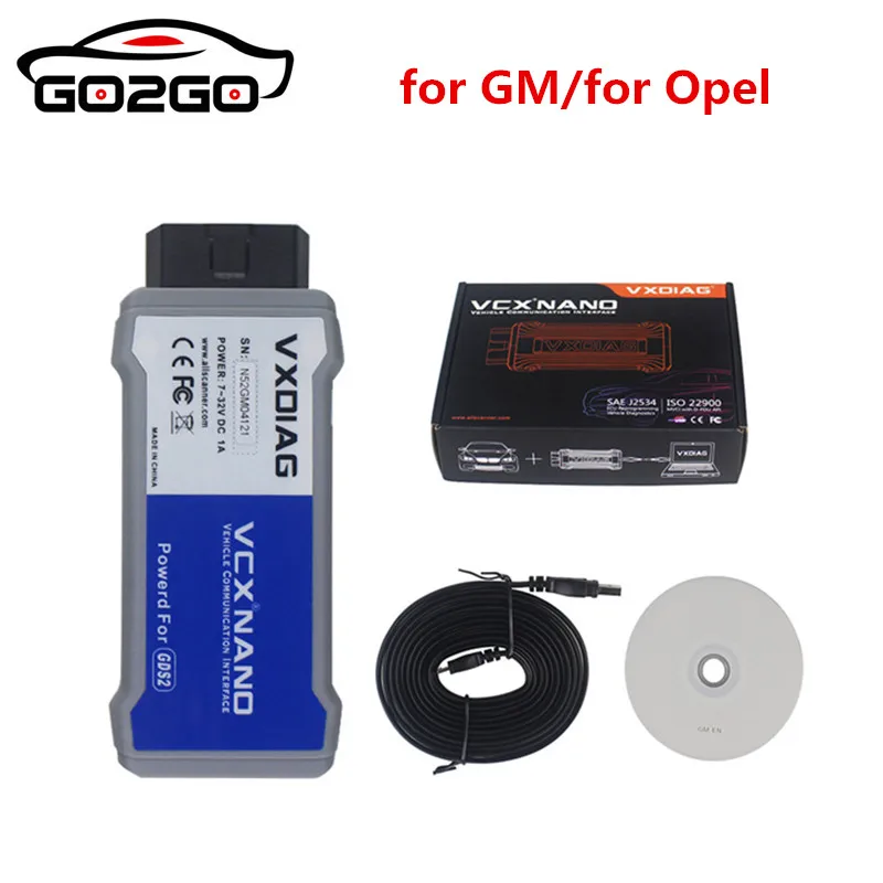 Горячая VXDIAG с USB/WIFI FORGM/OPEL VCX NANO несколько GDS2 и TIS2WEB диагностический/Programe в наличии |