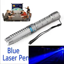 450nm Регулируемая фокусировка Синяя лазерная указка Видимый луч прикуривателя