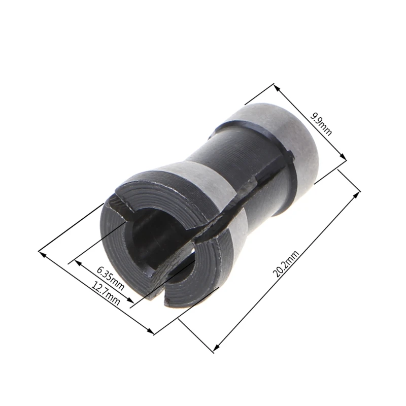6,35/8 мм цанговый патрон гравировка фрезерный станок электрический маршрутизатор высокой точности JUL30_33
