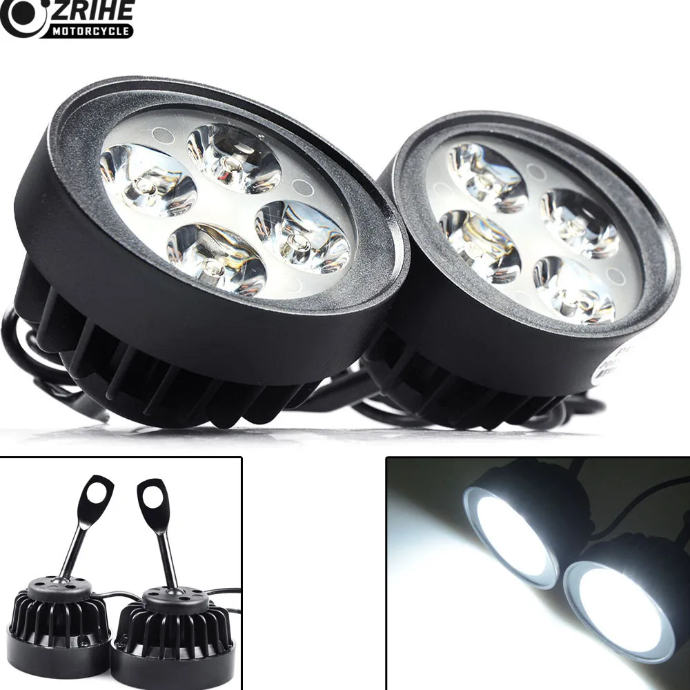 1 Pair Rear 150v Turn Signal White LED light For XL883 XL883L XL883C Sportster XL883N Iron 883 2009-2014