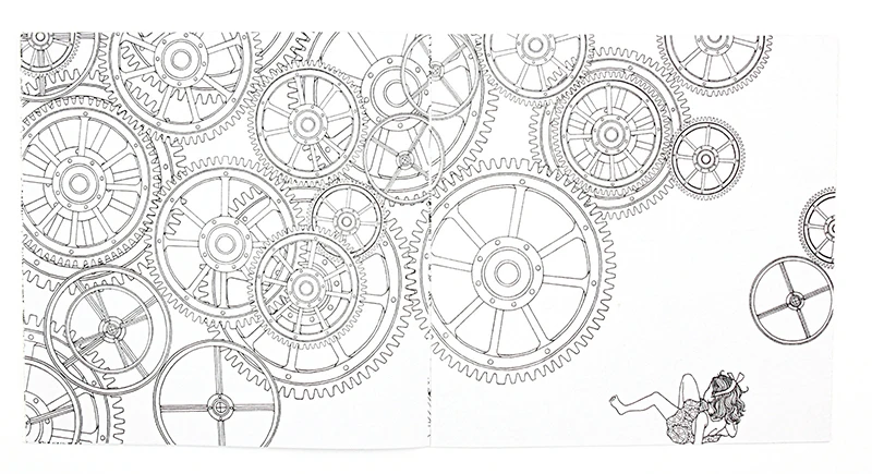 1 PCS New 24 Pages Time Travel Coloring Book For Children Adult Relieve Stress Kill Time Graffiti Painting Drawing Art Book 1 PCS New 24 Pages Time Travel Coloring Book For Children Adult Relieve Stress Kill Time Graffiti Painting Drawing Art Book
