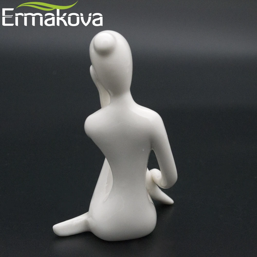 Керамическая статуэтка для йоги ERMAKOVA медитации комната статуя украшение студии