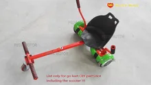 (Style A3) 2016 Popular hoverkart Go Kart for hoverboard Hovercart Plastic Bracket Hover Seat For Electric Balance Scooter