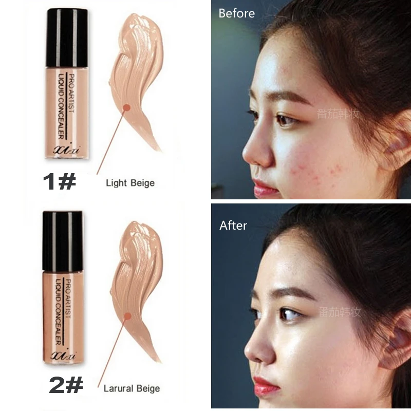 Mineral Smooth Liquid Concealer Cream 3 5 Ml Cover Dark Circle Eyes Face Spots Perfect Flawless Coverage Conceal Hide Blemish Concealed Shower Concealed Acconcealer Stick Aliexpress