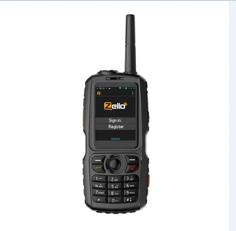 Upgrade for A17 AndroidWCDMA/GSM 3G Radio &UHF 400-470MHZ Mobile Phone PTT Walkie Talkie Smartphone Dual SIM work with Zello A18