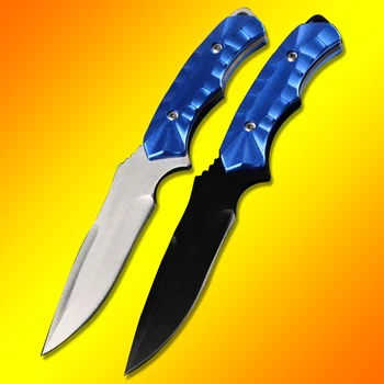 

Outdoors Camping Knife Hunting Survival Kinves Tactical Fixed Saber Blade Pocket EDC Tools 440C Titanium SDIYABEIZ