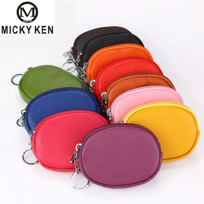 

Women Wallet New Designer Brand Women Id Card Holder 100% Genuine Leather Zipper Ladies Credit Card Case Wallet Large Capacity
