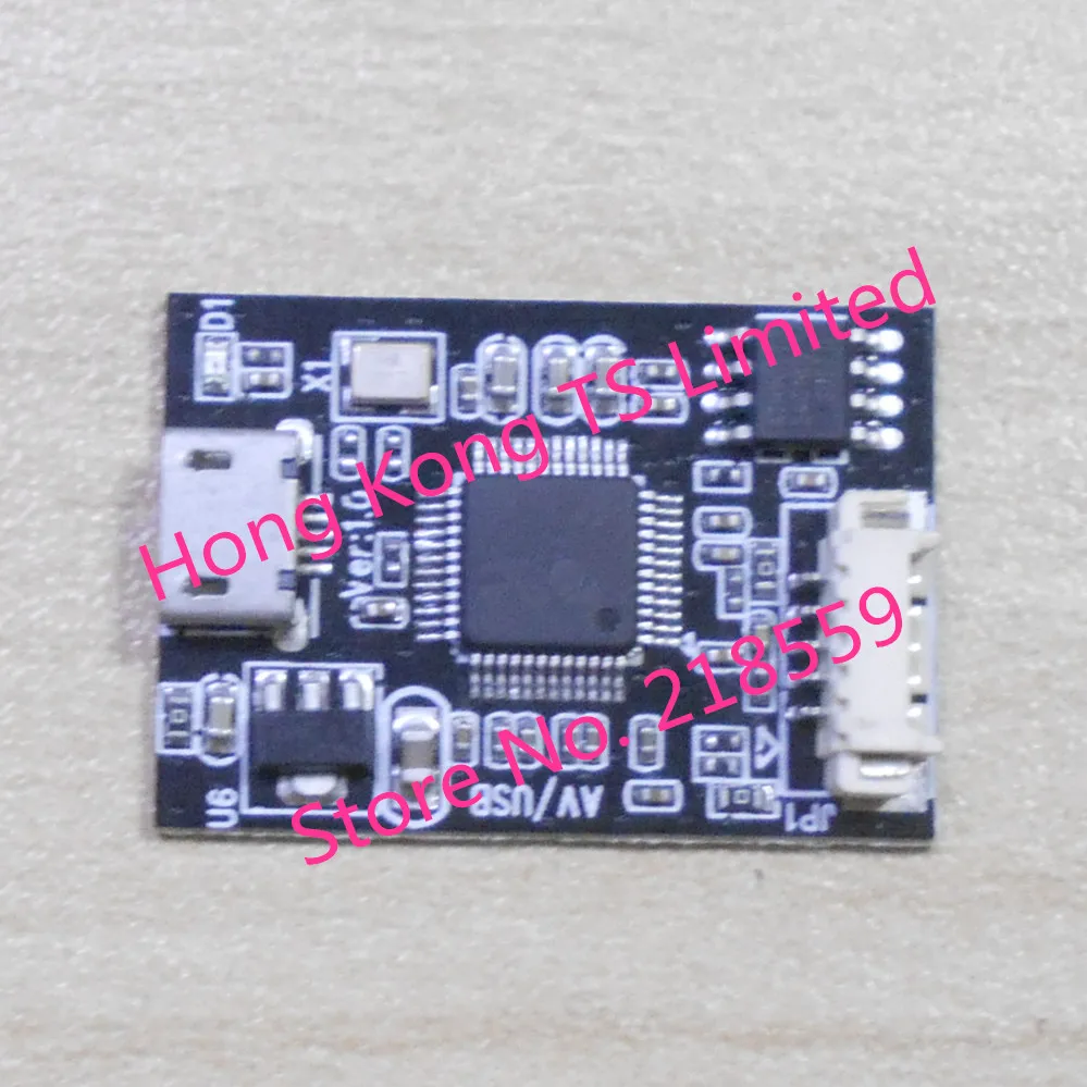 Аналоговый AV (CVBS) к USB цифровому сигнальному модулю UVC с бесплатным