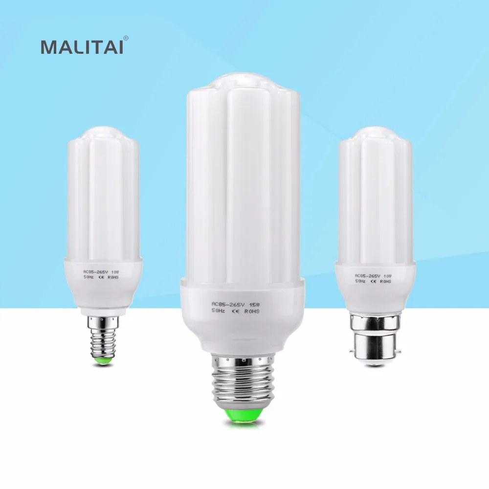 Светодиодная лампа для защиты глаз E27 E14 B22 5W 10W 15W 20W 30W 110V 220V 85 V 265 рассеиватель
