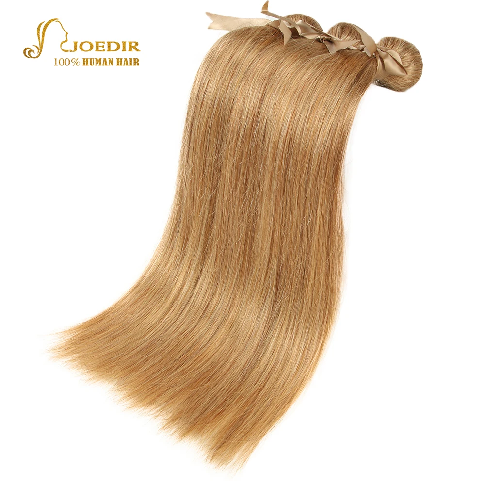

Joeidir Brazilian Straight Hair 1/3/4 Bundles Remy Human Hair Weave Bundles Color 27/30 Hair Extensions 10-26 Inch Free Shipping