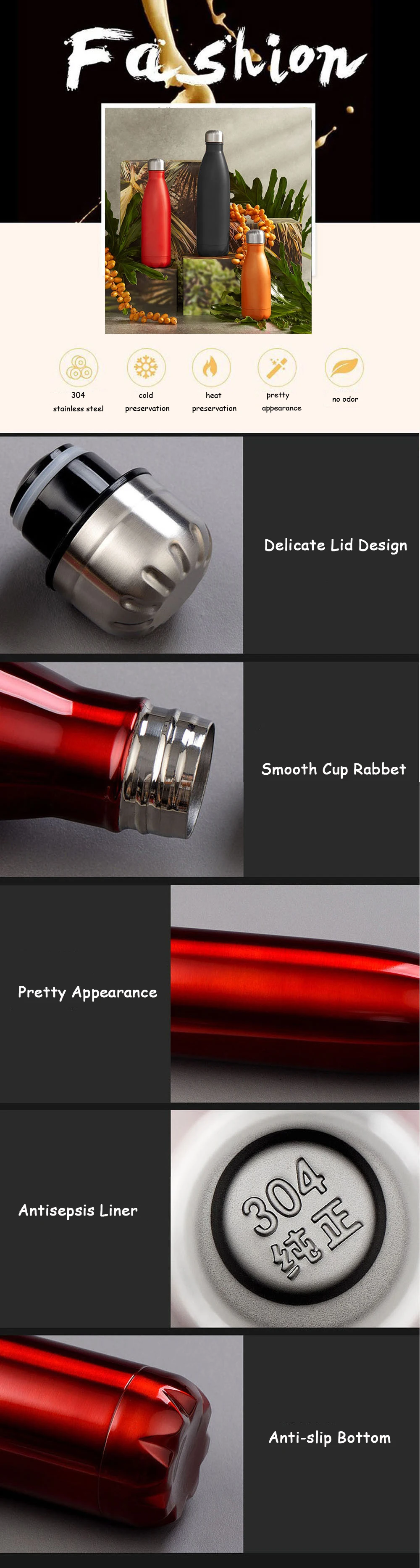 Thermocup Vacuum Flask for Tea Thermos Bottle for Water Thermos Coffee Stainless Steel Insulated Water Bottle Thermo Bottles (8)