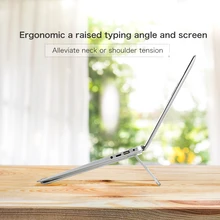 Эргономичный Дизайн Алюминий сплава ноутбука стенд стол Док держатель кронштейн ОХЛАДИТЕЛЬ охлаждающая подставка для iPhone/Тетрадь/Tablet/ смартфон