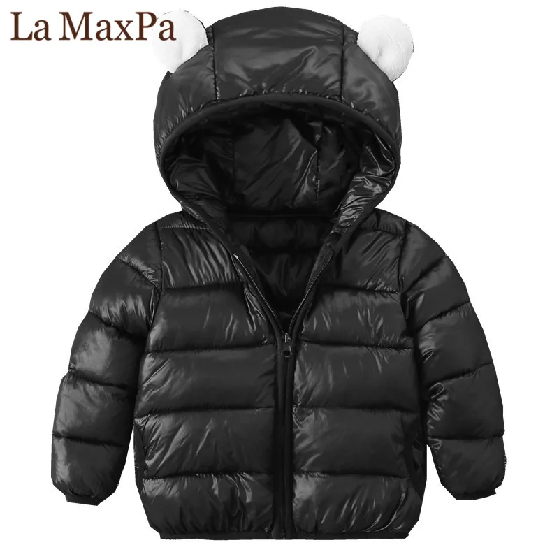 

Children's Winter Cotton Padded Jackets 2018 Baby Boys Girls Hooded Parkas Coats Kids Autumn Warm Clothes For Girls 12m-6 Years