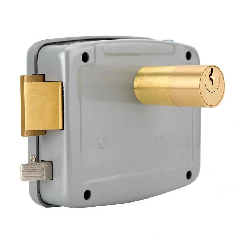 DC12V Electric Bolt Control Magnetic Door Cathode Lock for Home Video Intercom Door Bell Access Left