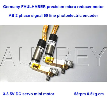 

Germany FAULHABER8mm 3-3.5V DC micro precision servo deceleration motor 53rpm 0.5kg.cm