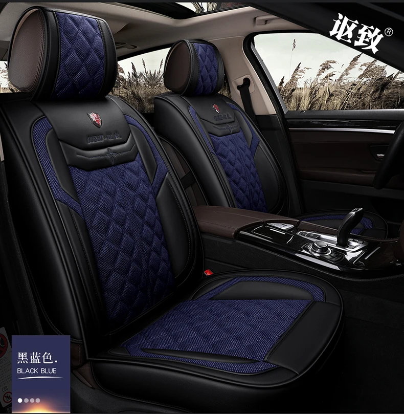 3D Стайлинг Автокресло Обложка для Audi A1 A3 A4 B8 B7 B6 B5 A6 C6 C7 A8 A8L Q3 q5 Q7 высокое-волокна кожи, автомобиль площадку, подушки сиденья авто