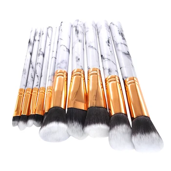 

10Pcs Makeup Brushes Set Professional Kits Powder Foundation Brush Concealer Eye Shadow Lip Blending Make Up Brushes Wholesale