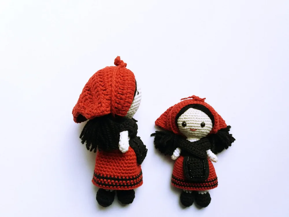Вязаные игрушки amigurumi девочка кукла Номер модели XH0412012