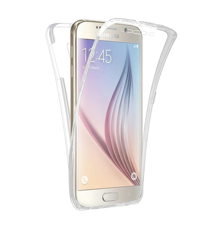 

Cell Phone Case for Samsung galaxy S6 S7 edge S8 S9 Plus S3 duos S4 S5 neo Note 8 9 3 4 5 Core Grand Prime 360 full Clear Cover