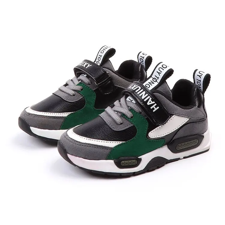 

AFDSWG leather sport shoes boys pink kids footwear black kids shoes children girls green boys footwear child boy shoe