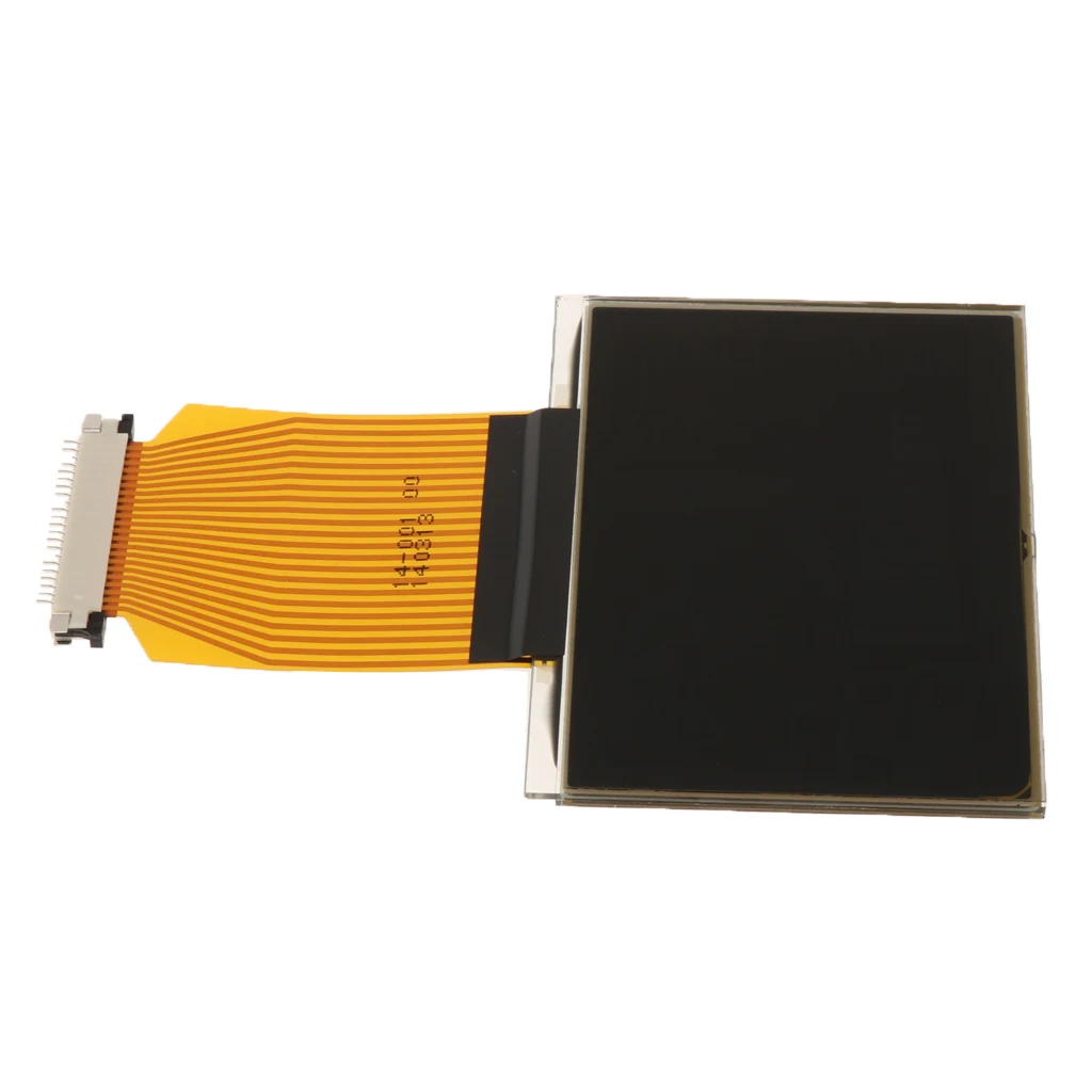 Replacement LCD Instrument Display Screen with Ribbon for Saab 9-3 ACC for Pixel Missing Repair,65mm x100mm