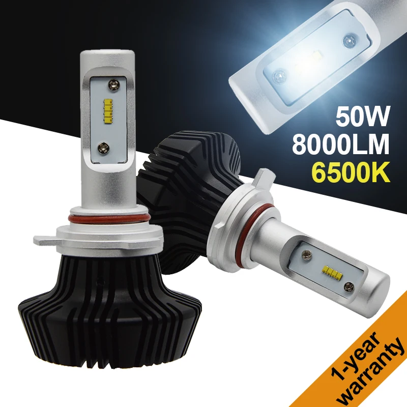 Yeslight H1 H3 H4 H7 H11 9005 HB3 9012 9006 HB4 LED Headlight Auto Kit LUXEON