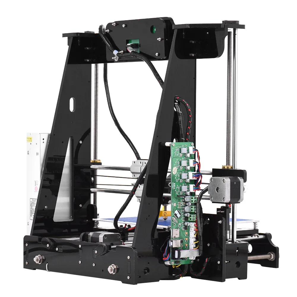 High Precision DIY FDM 3D Printer Acrylic Frame 220*220*240mm Print LCD Display