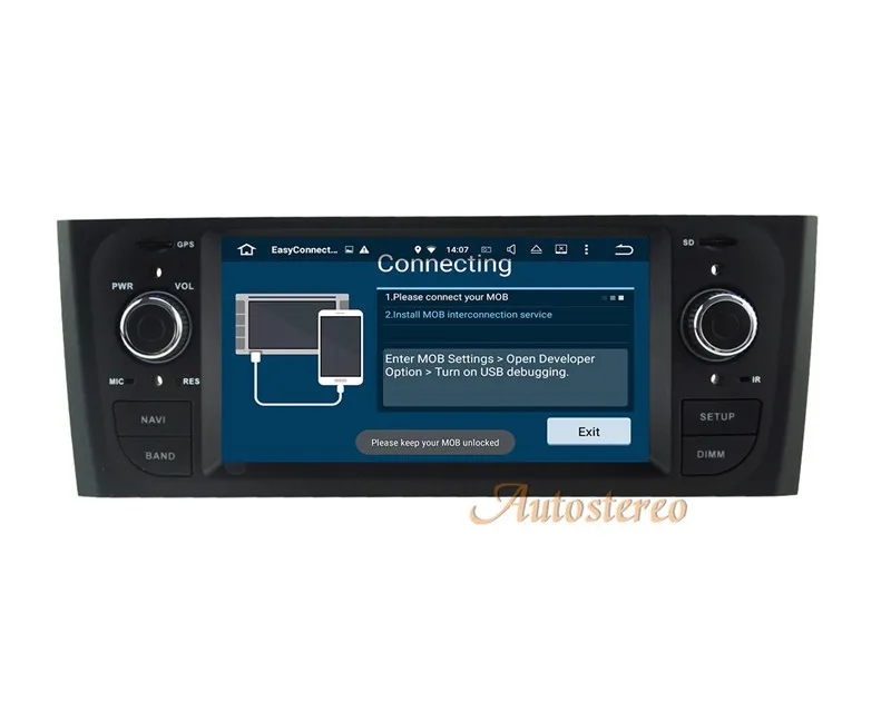 8 Core ram 2 GB Android 6,0 7,1 Автомобильный gps навигационный плеер радио для FIAT Punto 2005-2009 Linea 2007-2011 Автомобильный стерео блок