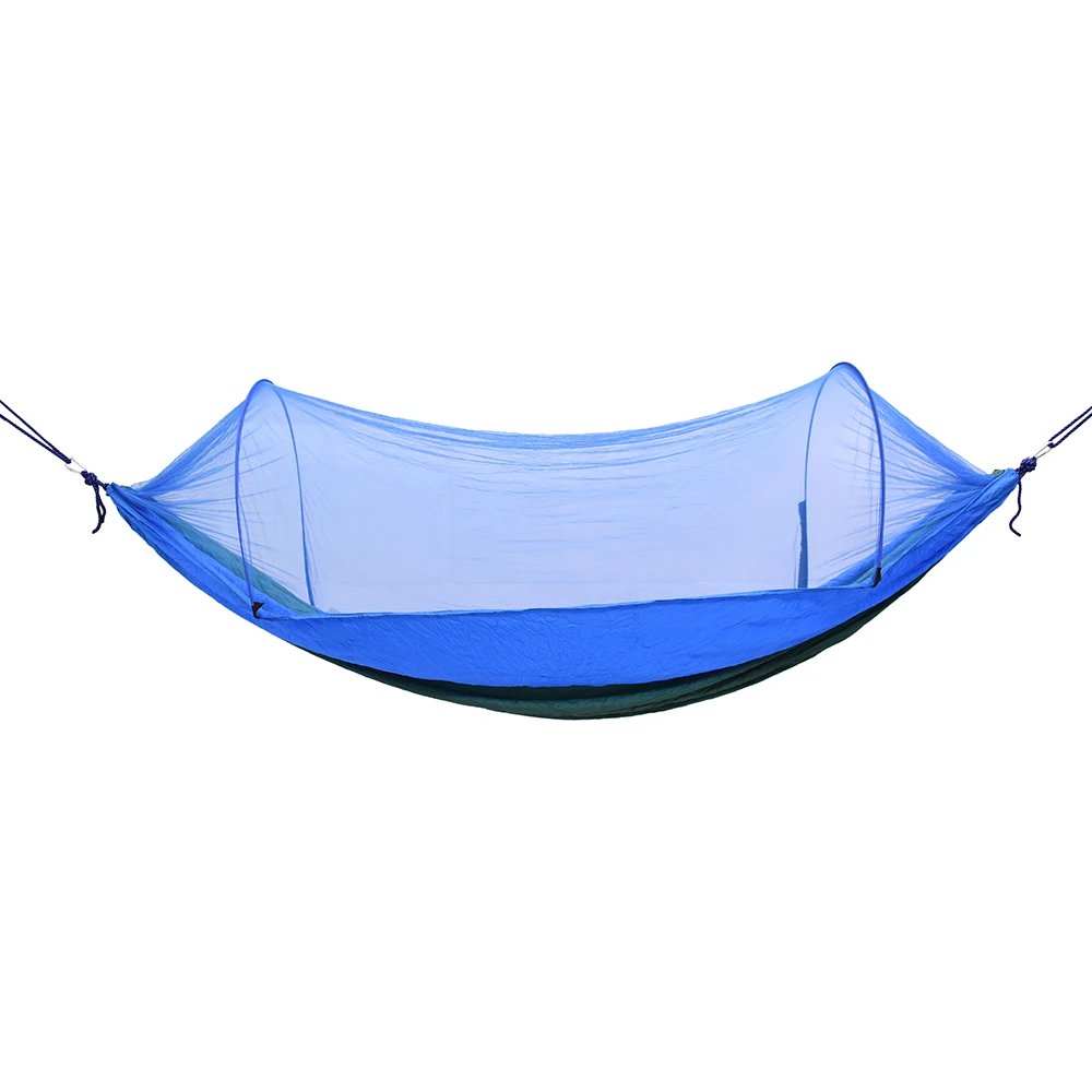 Открытый Кемпинг гамак с сеткой москитная сетка Висячие качели спальная кровать дерево палатка