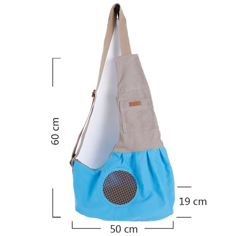 Pet Mesh Carrier Dog Puppy Bag Sling Travel Outdoor Tote Shoulder Backpack Breathable Goods Cat Carrying Accessories PL5030 (4)