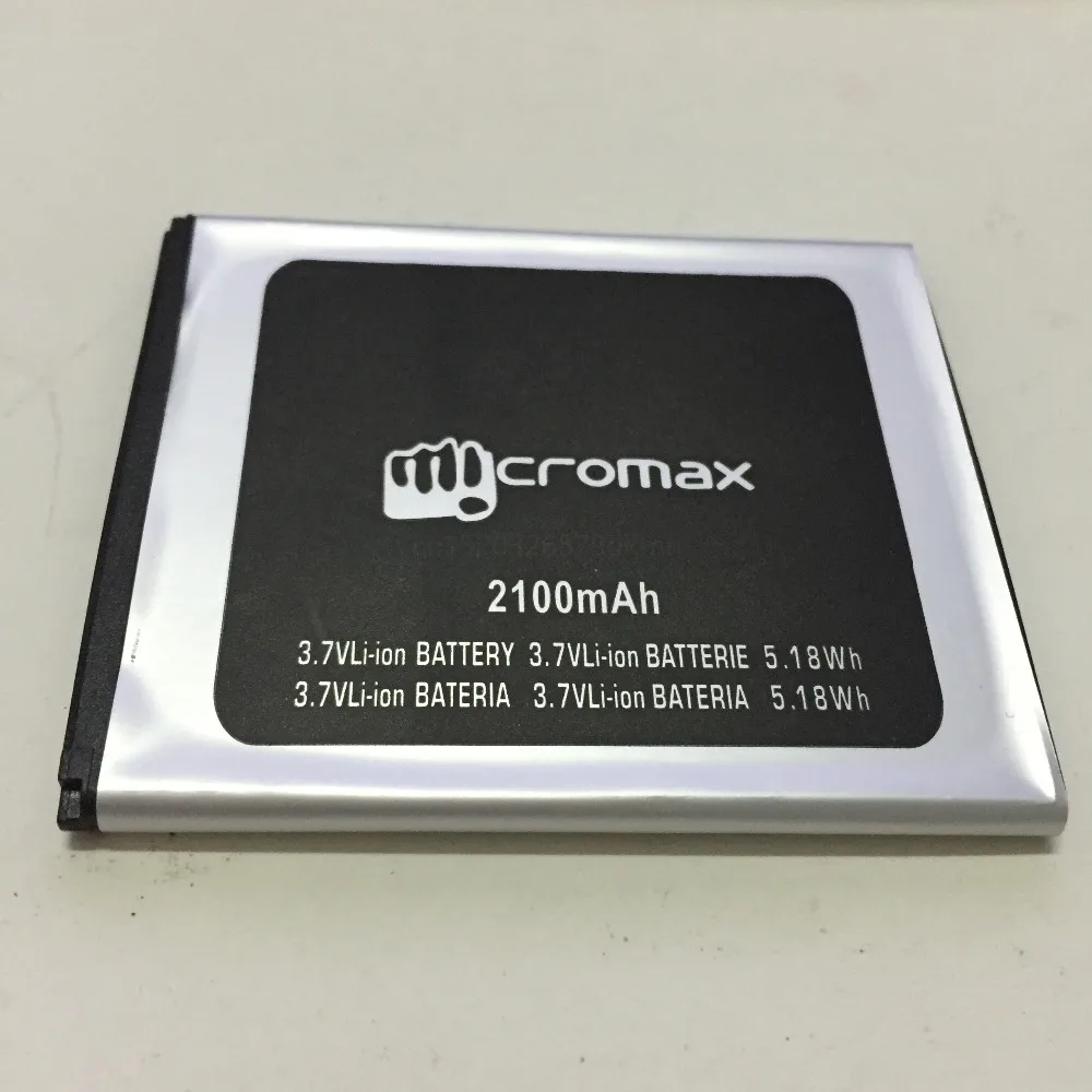 2100mAh A116 Battery For Micromax A116 Li ion Cell phone Replacement
