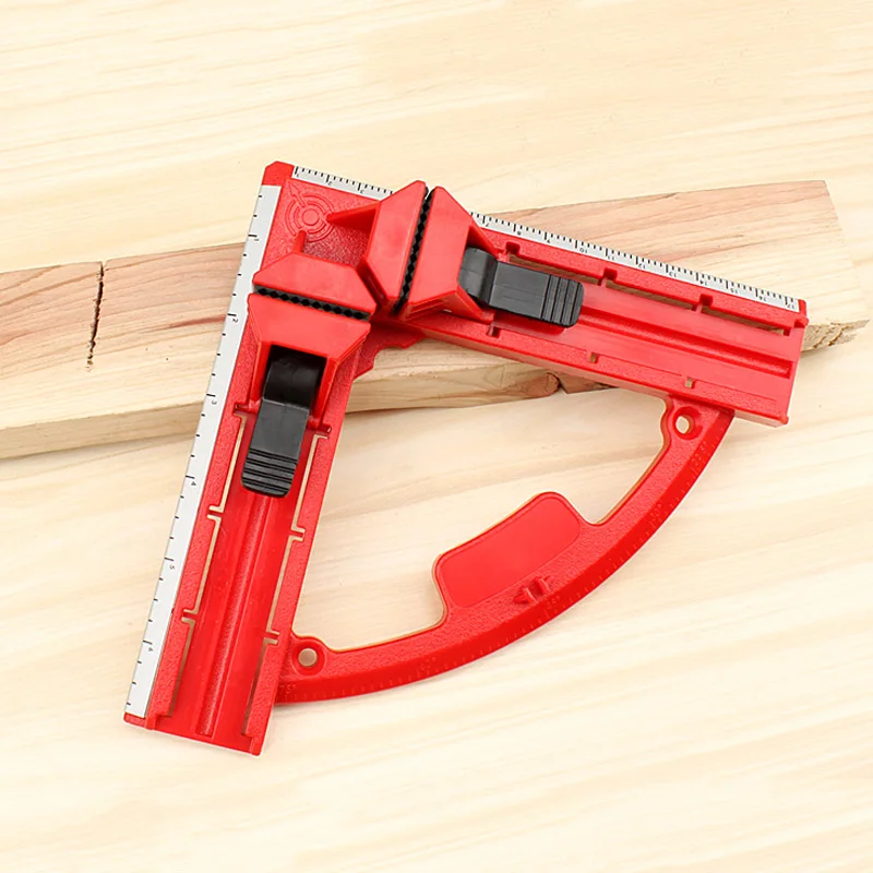 

New Plastic Right Angle Clamp 90 Degree Woodworking Ruler Picture Photo Frame Square Clamp Clip Holder SF66