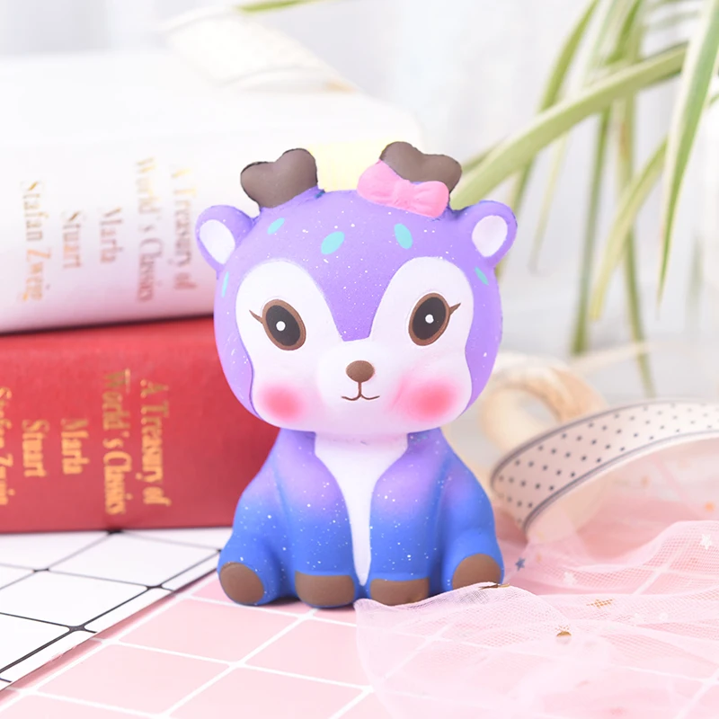 Squeeze Squishys Galaxy Cute 10 см панда крем Ароматические сжимаемые забавные гаджеты