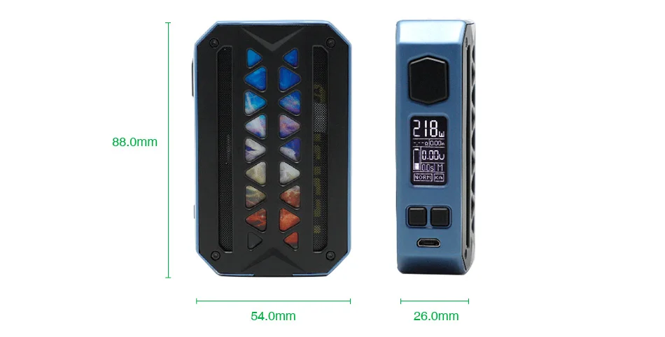 Vzone eMask 218W TC Kit with Uranus Tank