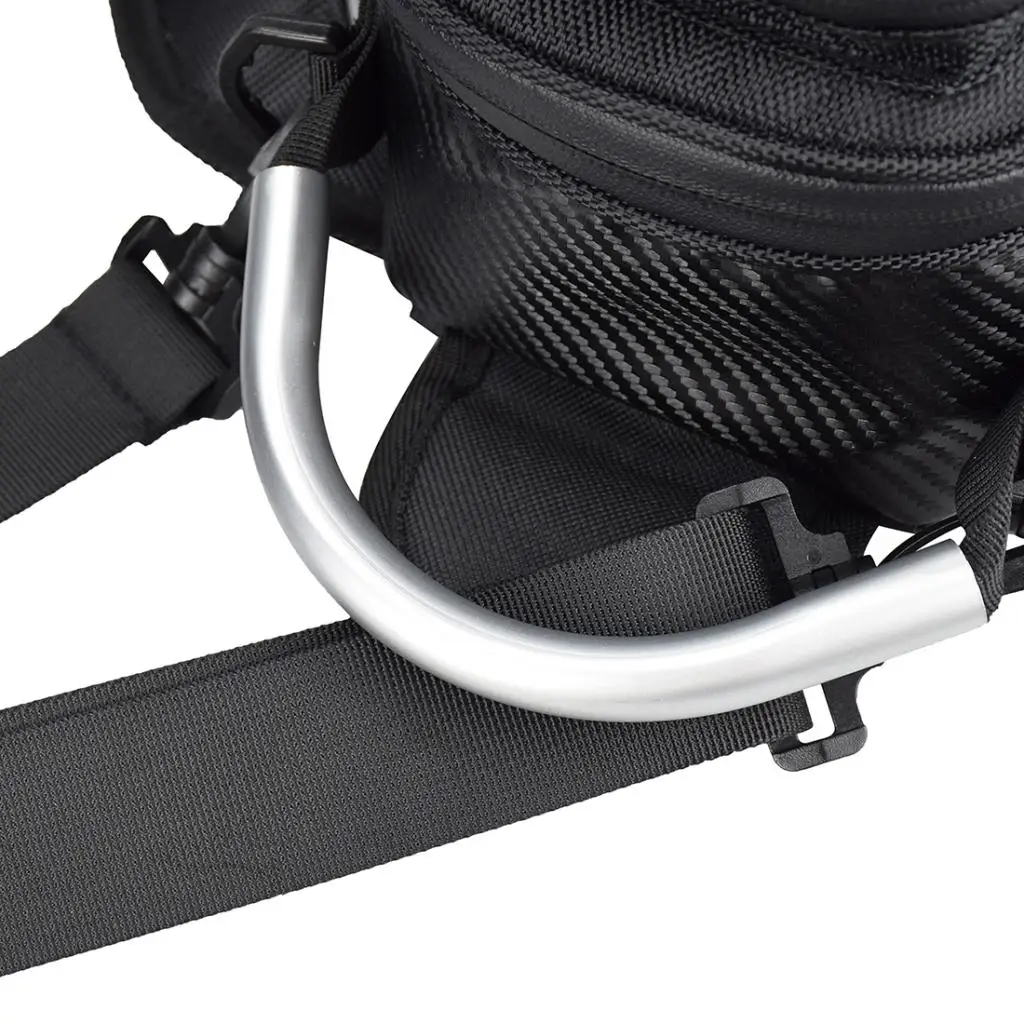 Premium Fuel Tank Bag Motorcycle Magnetic Outdoor Wallet Bags Nylon Bag for Motorcycle Dirt Bike Dual Sport Black 