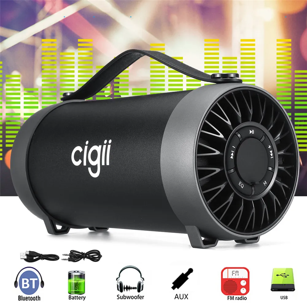 

Outdoor Portable Wireless bluetooth Speaker Loudspeaker Stereo Music Player For Subwoofer PC MID TV Other Radio Device