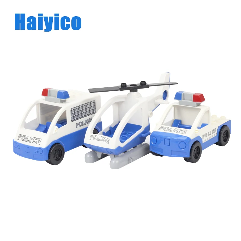 

Large Particles Assembling Accessories Set Building Blocks DIY Toy Creativity Compatible with Duplo transport Gift For children