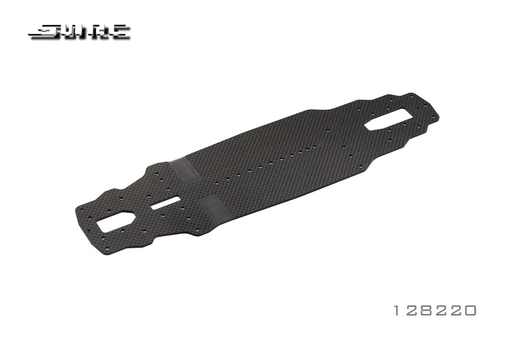 SN-RC 128220 128221 1:10 RCAccessories 2 0 мм углеродный графит шасси-МТС T3 | Игрушки и хобби