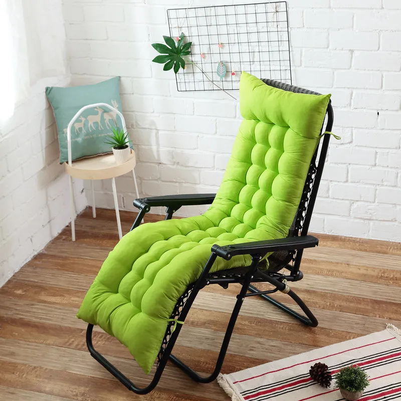 Длинное кресло Релакс с подушкой для сиденья, утолщенное складное кресло качалка, подушка, длинное кресло, диван, подушки на сиденья, садовый лежак|Подушка|   | АлиЭкспресс
