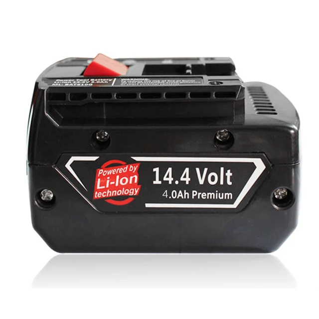 New 14.4v 4.0ah Li ion Rechargeable Power Tool Battery For Bosch 17614