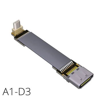 

High Speed Micro-HDMI (Type D) to HDMI (Type A) Cable with Ethernet supports (4K@60HZ,1080p FullHD, UHD / Ultra HD,3D, ) A1D3