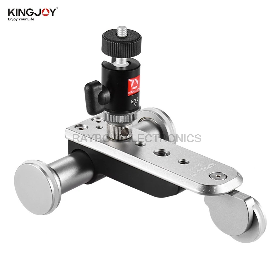 Kingjoy PPL 06S electric pulley Car video tripod dolly with 3 wheels for font b Smartphone