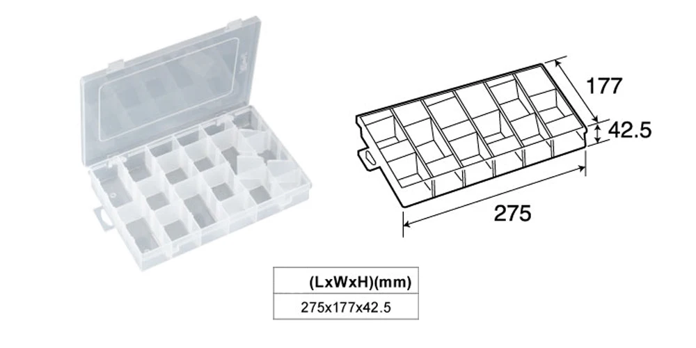 Pro'skit 103-132D Мультифункциональный компонент хранения ящик для инструментов электронный компонент коробка 36 сетки небьющиеся части коробка