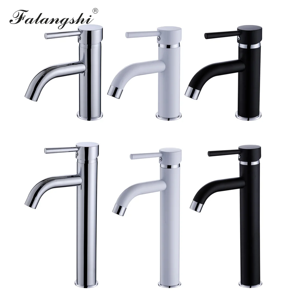 

Basin Faucets Single Handle Deck Mounted Washbasin Taps Vanity Sink Mixer Single Hole Water Taps Bathroom Torneira WB1065