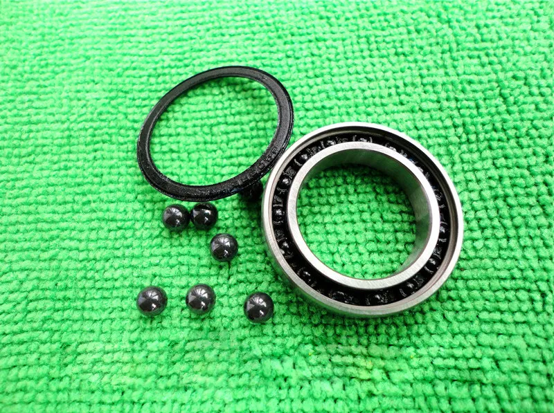 

6902 Hybrid Ceramic Bearing 15x28x7 mm ABEC-1 ( 1 PC ) Bicycle Bottom Brackets & Spares 6902RS Si3N4 Ball Bearings