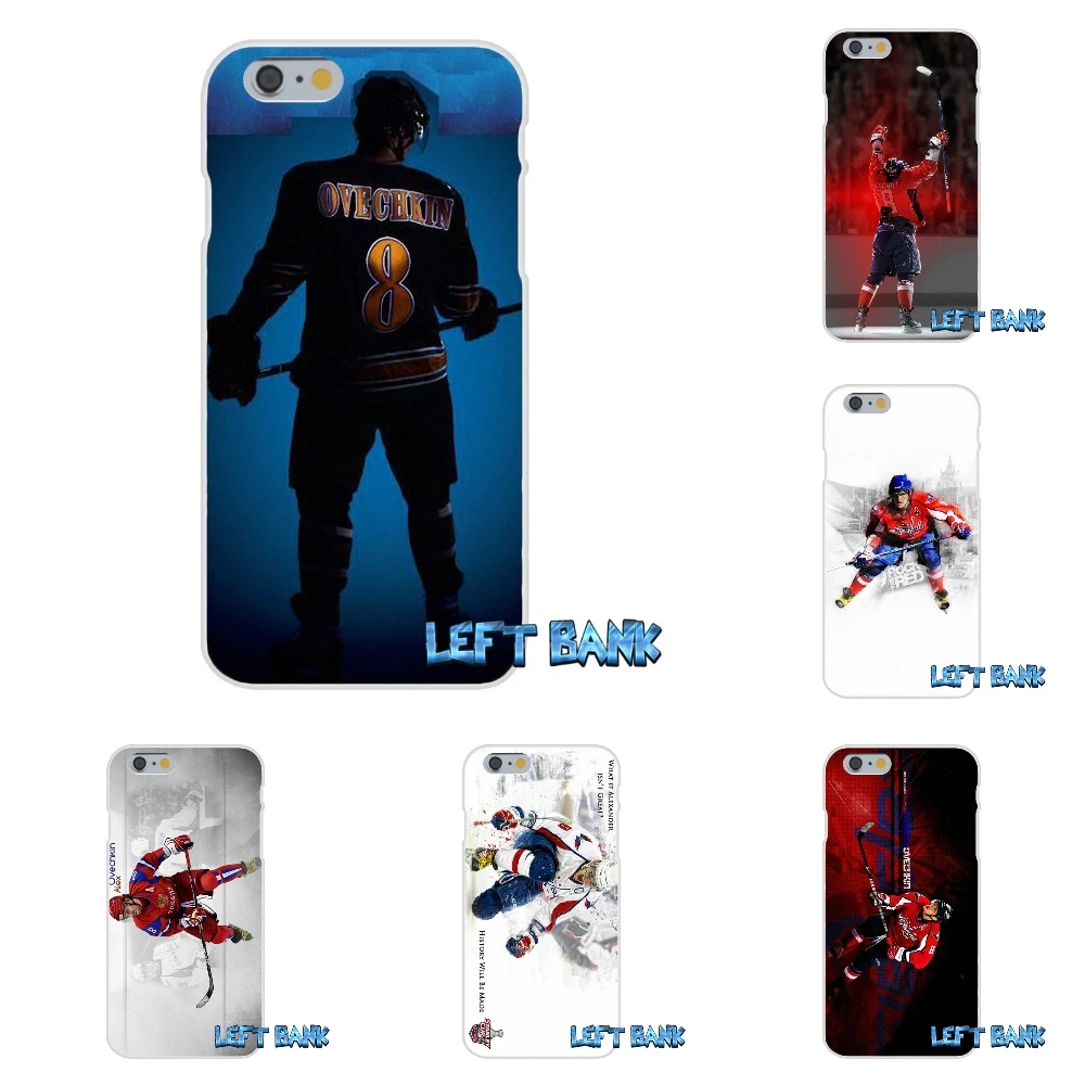 

Alexander Ovechkin hockey Star Soft Silicone TPU Transparent Cover Case For iPhone 4 4S 5 5S 5C SE 6 6S 7 Plus
