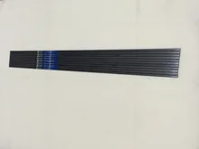 Free Shipping 12Pcs 30″ Carbon arrow shaft Spine 400 ID6.2mm for compound bow and Recurve bow archery and hunting