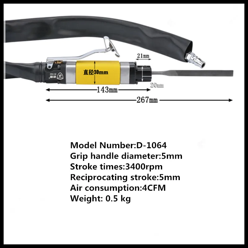 Pneumatic reciprocating hoe knife pneumatic pneumatic cutterin