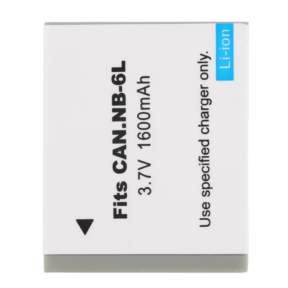 

1pcs NEW 3.7V 1600MAH Replacement Li-Ion Battery for CANON NB-6L Camera