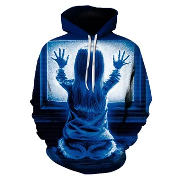 

EU Plus Size S-6XL Skull headr Men Hoodies Sweatshirts 3D Printed Funny Hip Hop Hoody Novelty Streetwear Jackets male Tracksuits